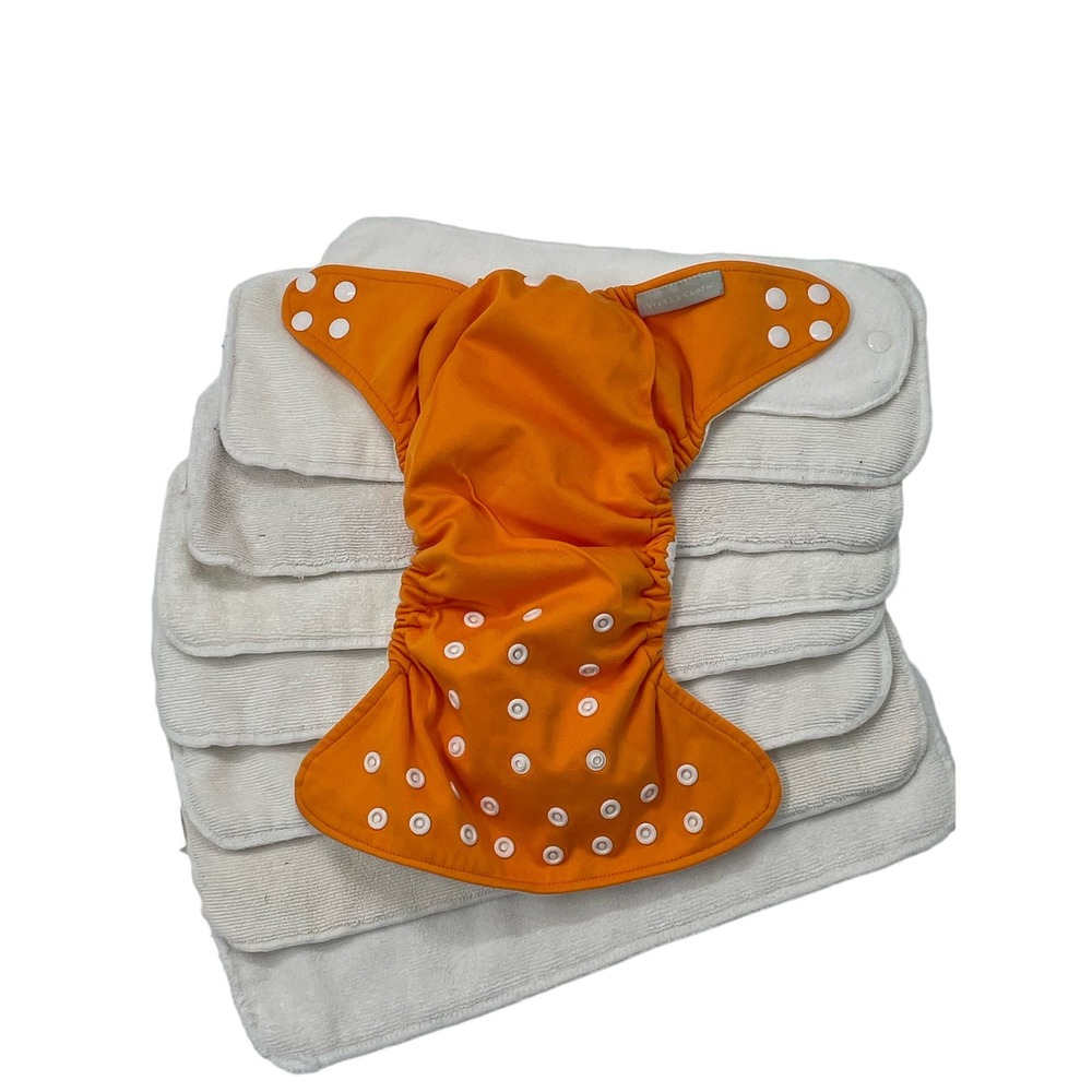 Viva la cloth! Cloth diaper with 8 inserts